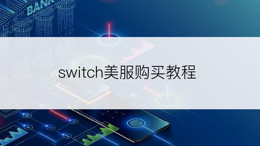 switch美服购买教程