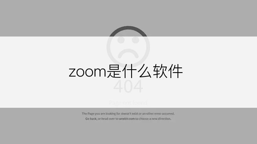 zoom是什么软件