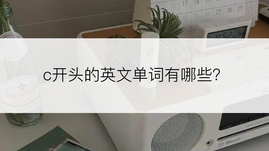 c开头的英文单词有哪些？