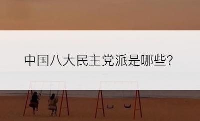 中国八大民主党派是哪些？