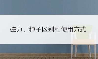 磁力、种子区别和使用方式