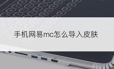 手机网易mc怎么导入皮肤