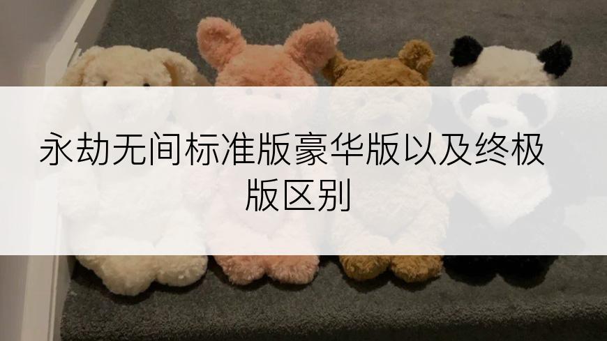 永劫无间标准版豪华版以及终极版区别