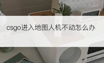 csgo进入地图人机不动怎么办