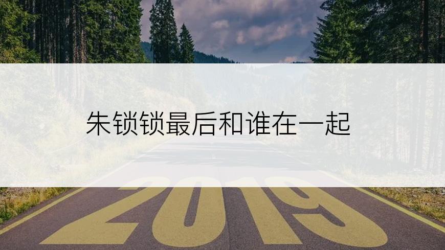 朱锁锁最后和谁在一起
