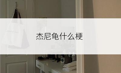 杰尼龟什么梗