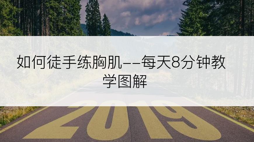 如何徒手练胸肌--每天8分钟教学图解