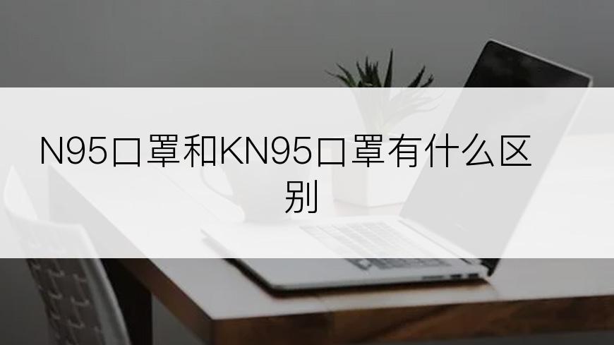 N95口罩和KN95口罩有什么区别