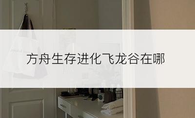 方舟生存进化飞龙谷在哪