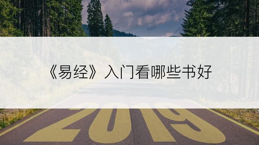 《易经》入门看哪些书好