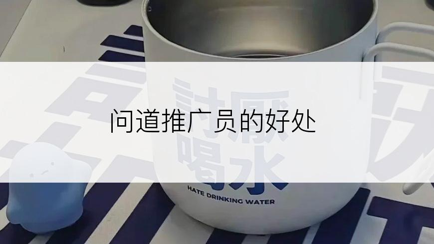 问道推广员的好处