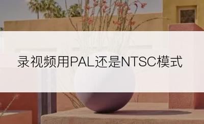 录视频用PAL还是NTSC模式