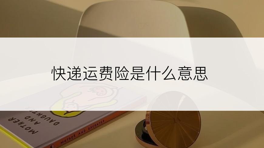 快递运费险是什么意思