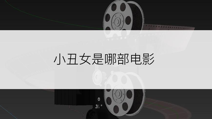 小丑女是哪部电影