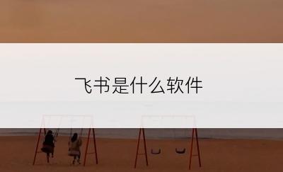 飞书是什么软件