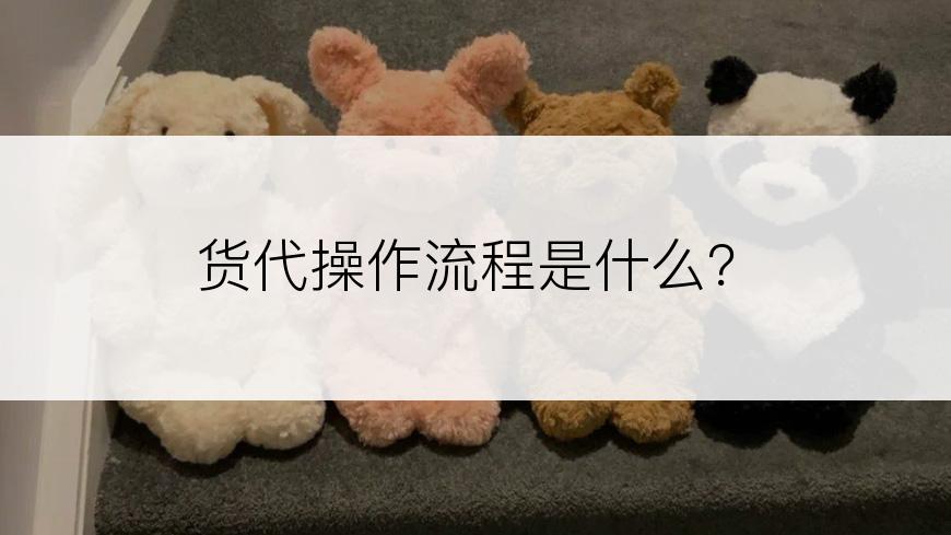 货代操作流程是什么？