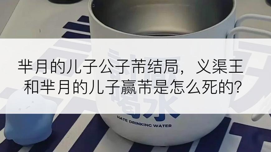 芈月的儿子公子芾结局，义渠王和芈月的儿子赢芾是怎么死的？