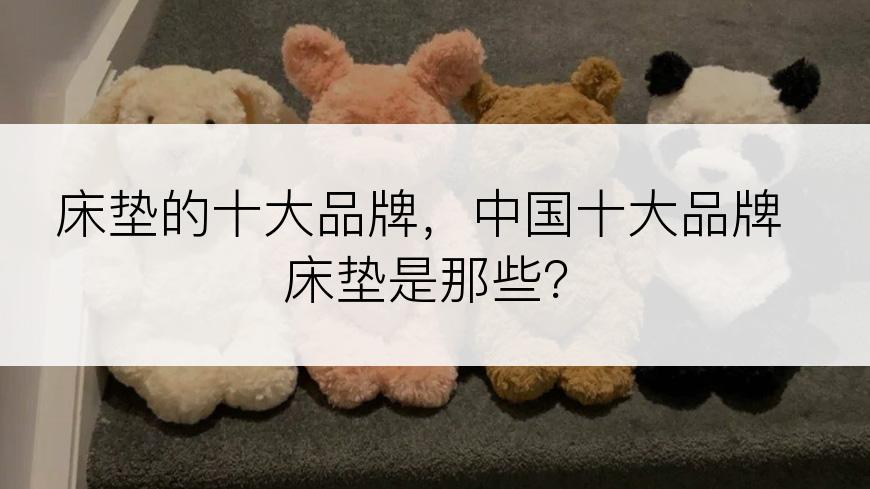 床垫的十大品牌，中国十大品牌床垫是那些？