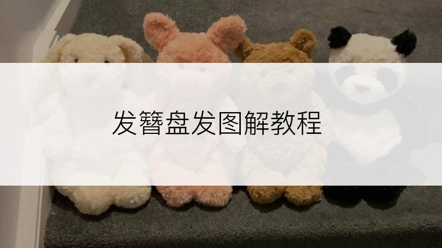 发簪盘发图解教程
