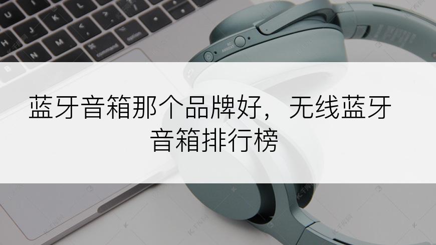 蓝牙音箱那个品牌好，无线蓝牙音箱排行榜