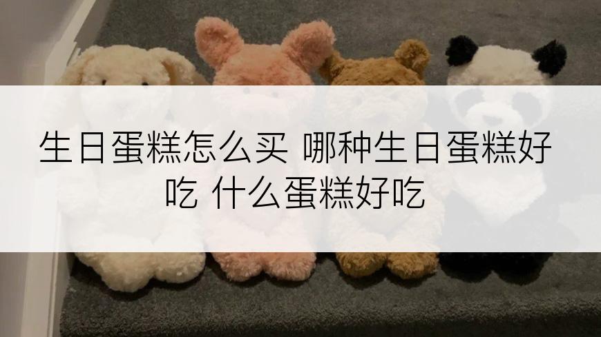 生日蛋糕怎么买 哪种生日蛋糕好吃 什么蛋糕好吃