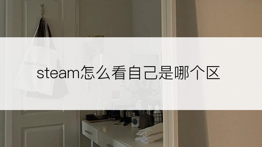 steam怎么看自己是哪个区