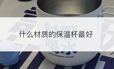 什么材质的保温杯最好