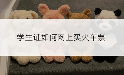 学生证如何网上买火车票