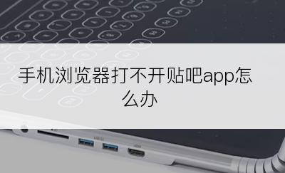 手机浏览器打不开贴吧app怎么办
