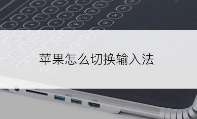 苹果怎么切换输入法