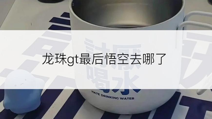 龙珠gt最后悟空去哪了