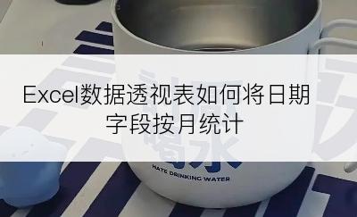 Excel数据透视表如何将日期字段按月统计