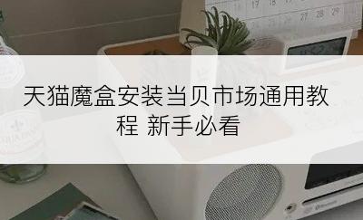 天猫魔盒安装当贝市场通用教程 新手必看