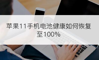 苹果11手机电池健康如何恢复至100%