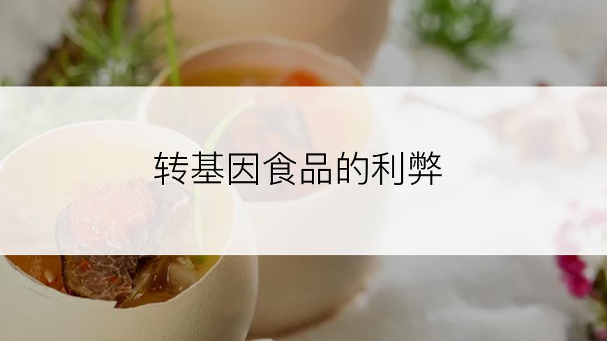 转基因食品的利弊