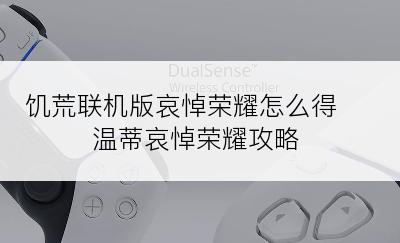 饥荒联机版哀悼荣耀怎么得 温蒂哀悼荣耀攻略
