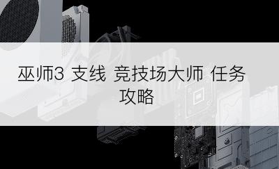 巫师3 支线 竞技场大师 任务攻略