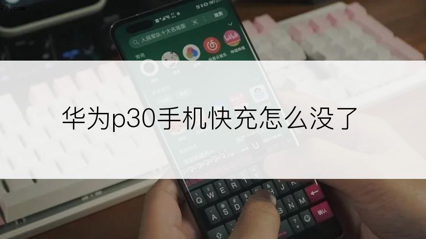 华为p30手机快充怎么没了