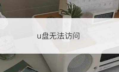 u盘无法访问