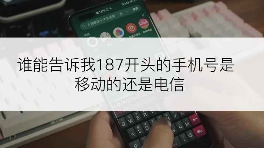 谁能告诉我187开头的手机号是移动的还是电信