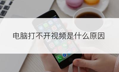 电脑打不开视频是什么原因