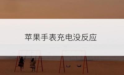 苹果手表充电没反应