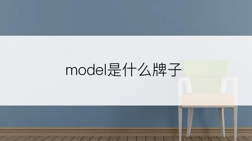 model是什么牌子