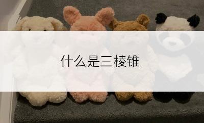 什么是三棱锥