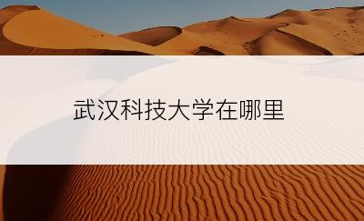 武汉科技大学在哪里