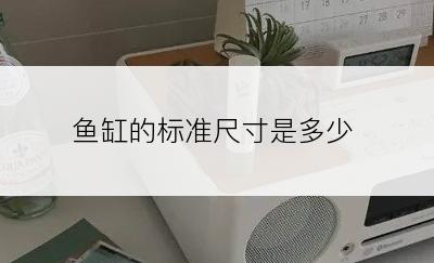 鱼缸的标准尺寸是多少