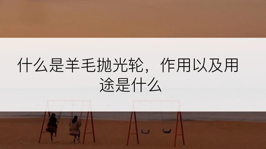 什么是羊毛抛光轮，作用以及用途是什么