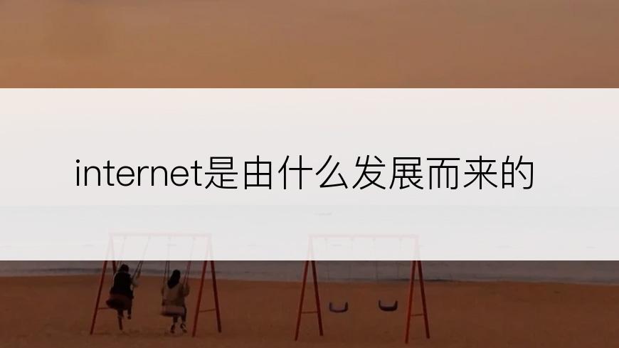 internet是由什么发展而来的