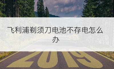 飞利浦剃须刀电池不存电怎么办