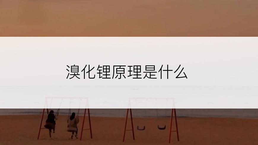 溴化锂原理是什么